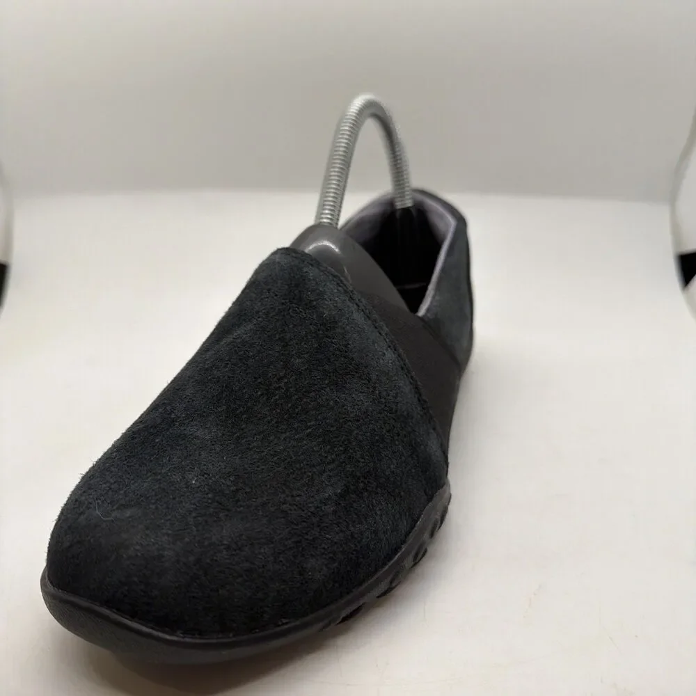 Skechers Breathe Easy Kindred Slip On Shoe Women Size 7 Relaxed Fit 100377 BLK